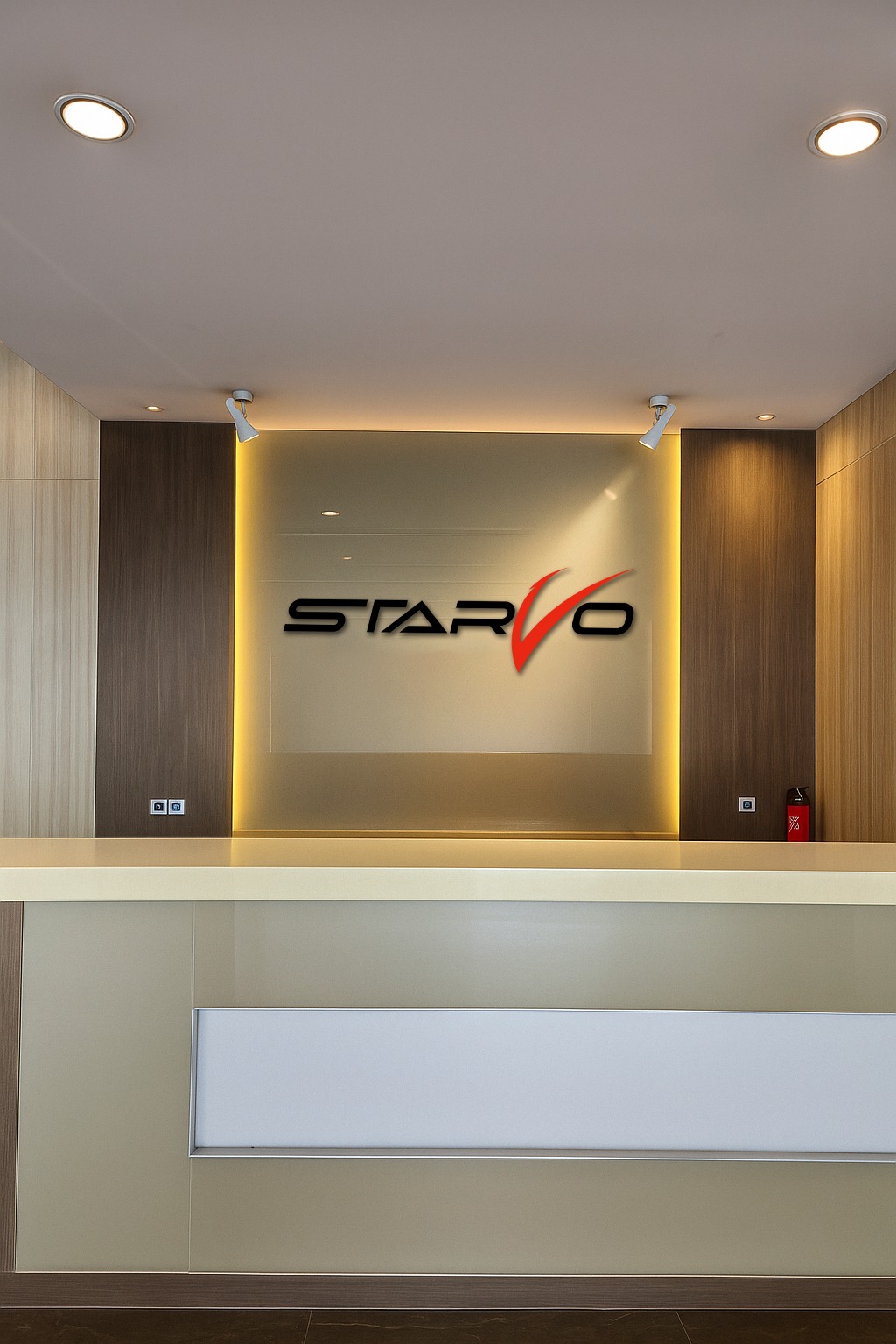 Kantor pusat Starvo di Jakarta